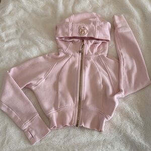Lululemon CROPPED Scuba Full-Zip Hoodie